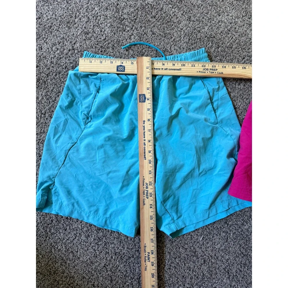 All in Motion Kids Swim Trunks Bundle Blue Pink Athletic Shorts Size S 2 Pack